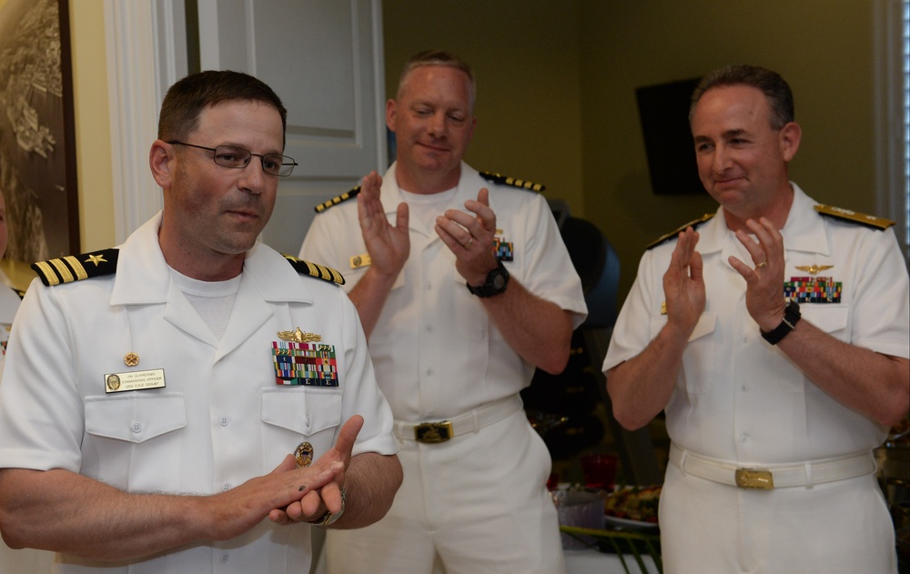 Fleet Week Port Everglades commanders reception