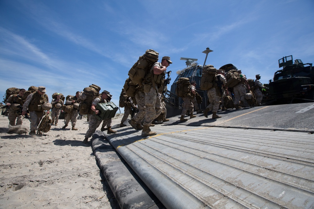 26th Marine Expeditionary Unit conducts PHIBRON-MEU Integrated Training