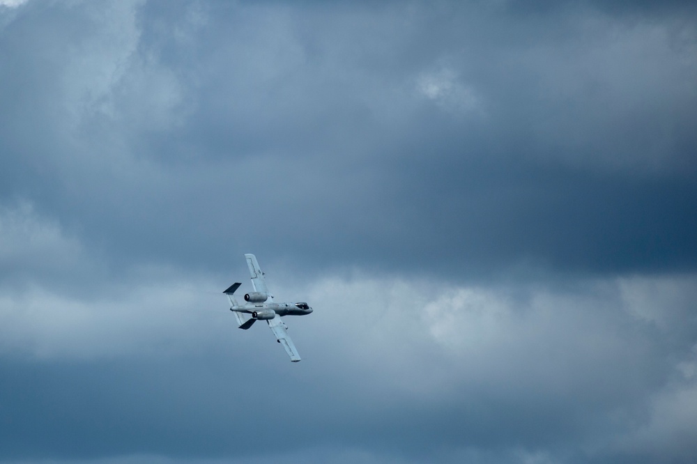 Exercise Hedgehog goes aerial