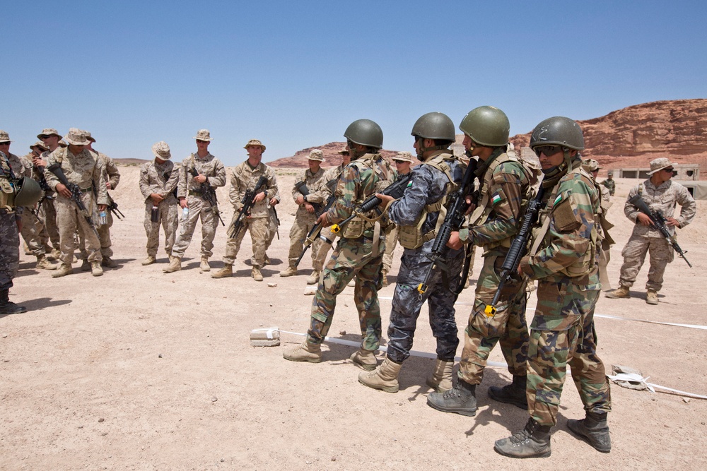 Eager Lion 2015: Jordanian, U.S., British Militaries Conduct Urban Combat Training