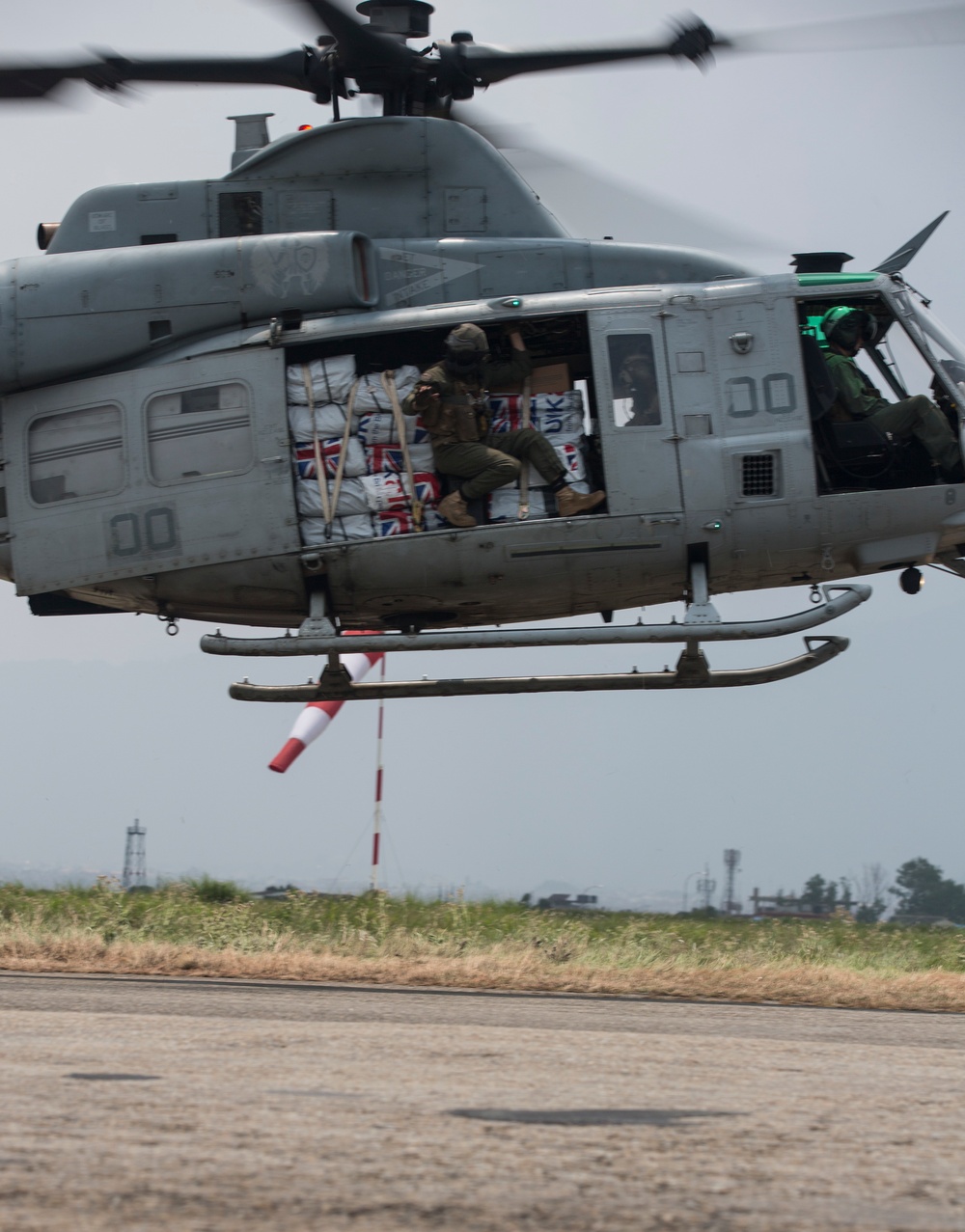 Nepalese and JTF 505 combine to deliver aid