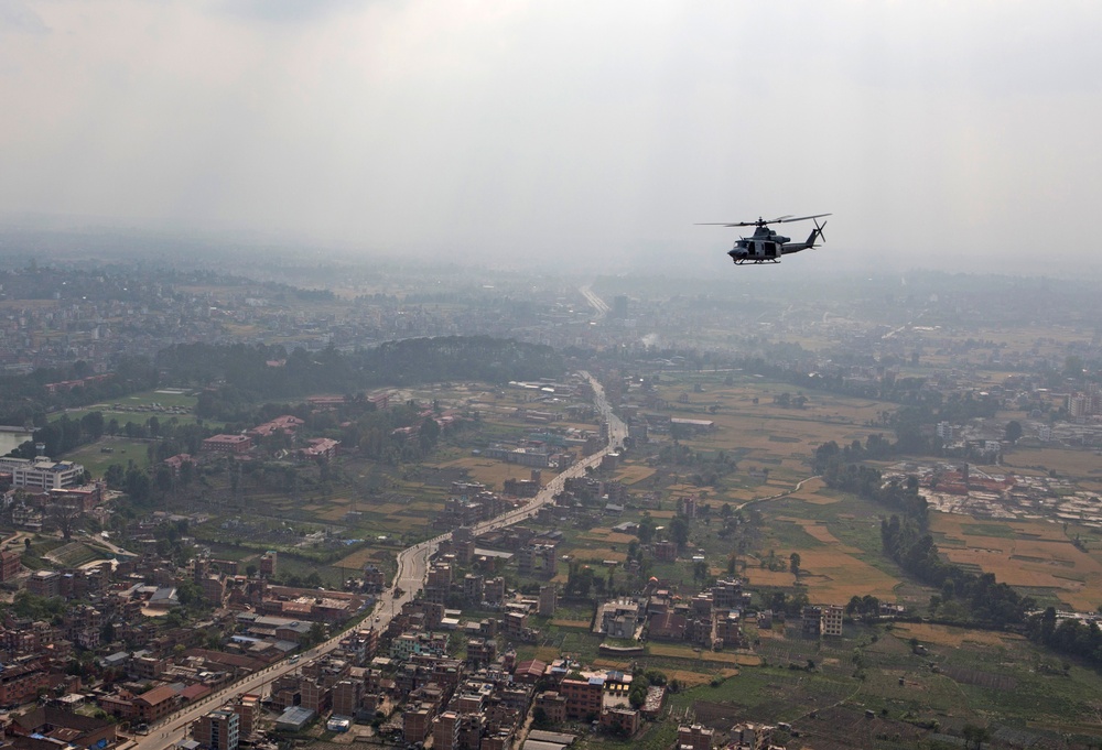 Nepalese and JTF 505 combine to deliver aid