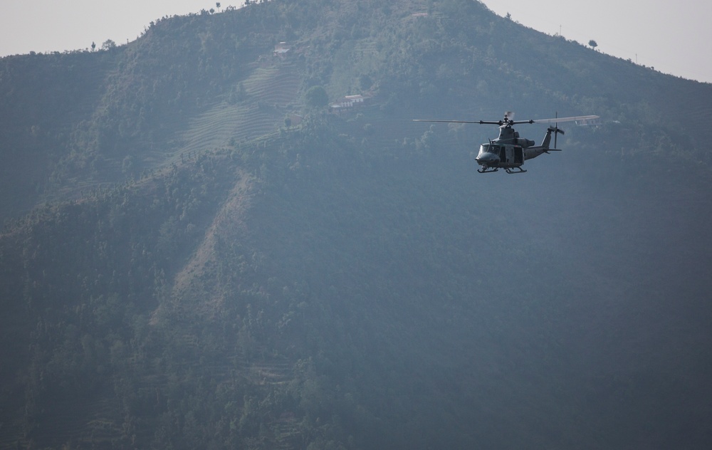 Nepalese and JTF 505 combine to deliver aid