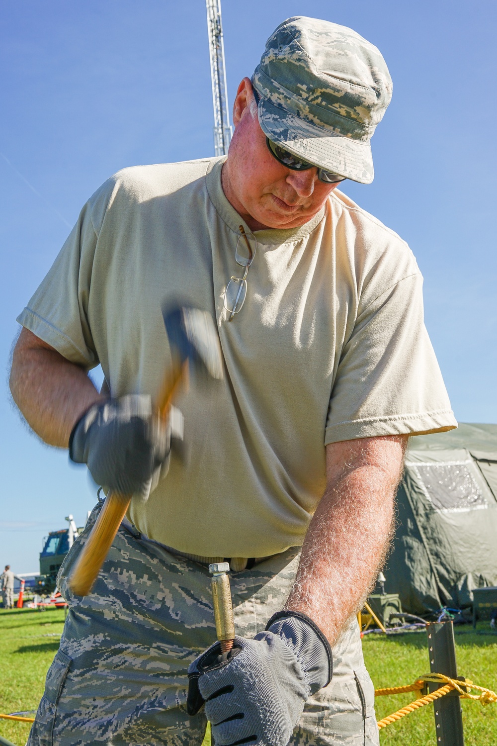 283rd Combat Communications Squadron provides communications link for Sentry Savannah exercise