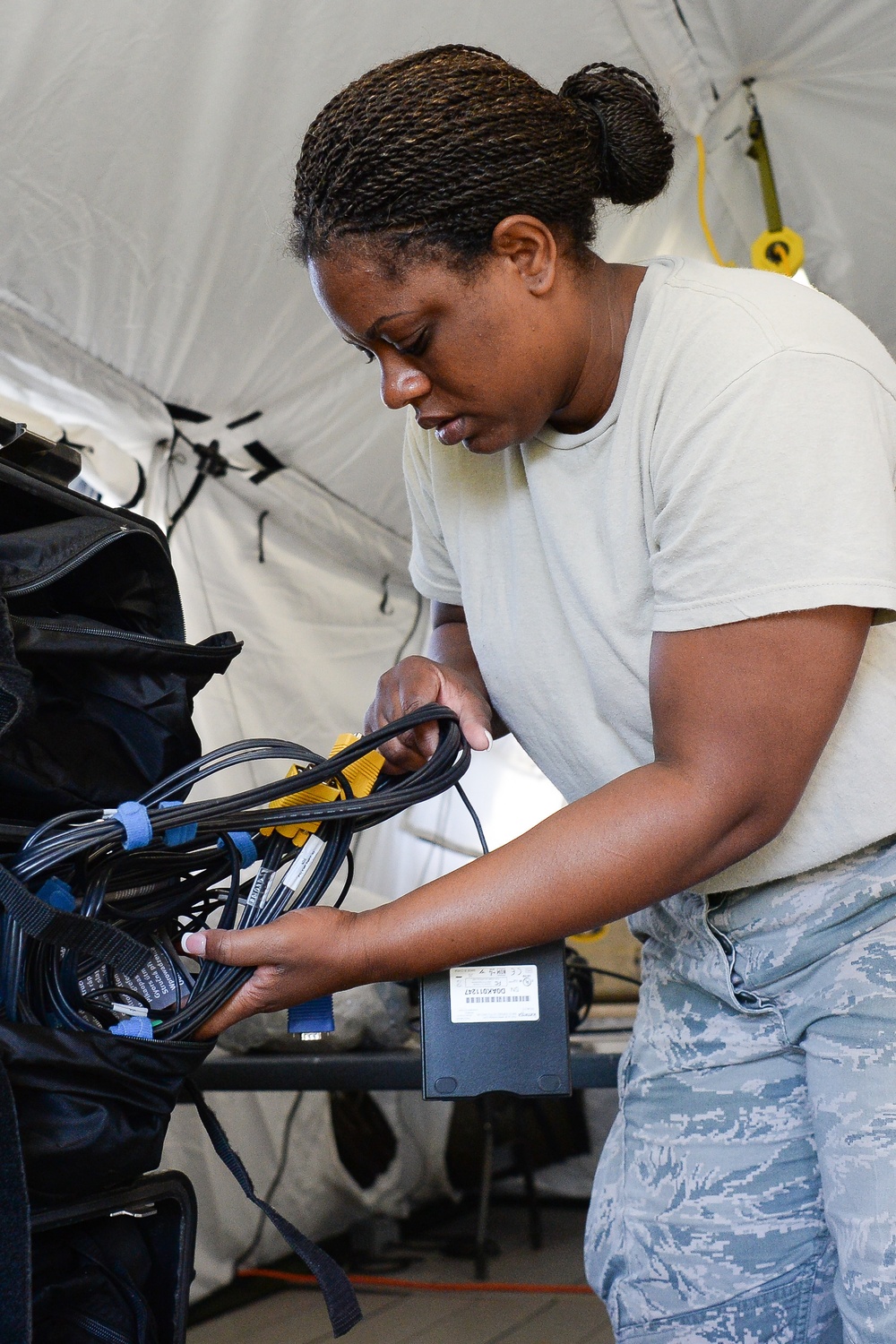 283rd Combat Communications Squadron provides communications link for Sentry Savannah exercise