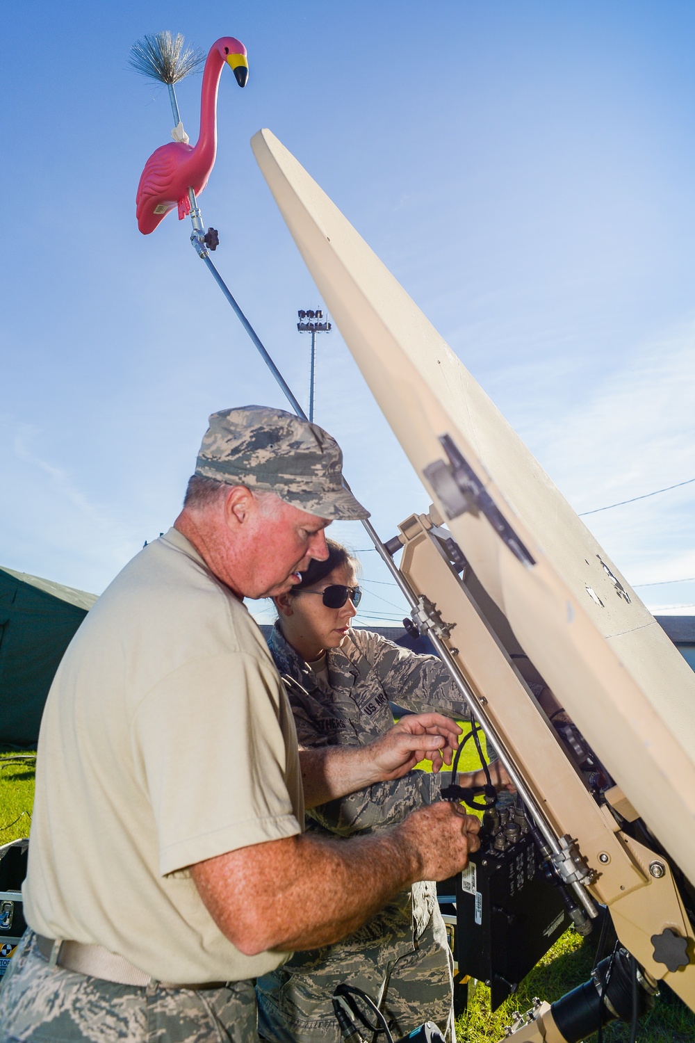 283rd Combat Communications Squadron provides communications link for Sentry Savannah exercise