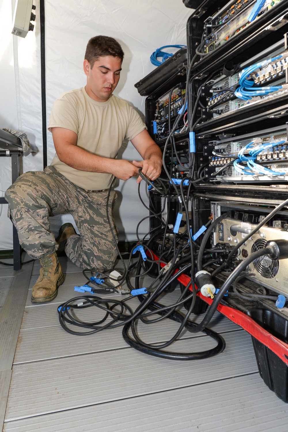 283rd provides combat communications for Sentry Savannah exercise