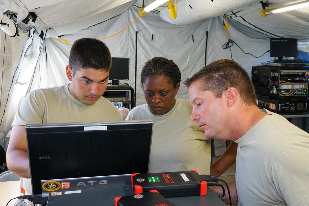 283rd Combat Communications Squadron provides communications link for Sentry Savannah exercise