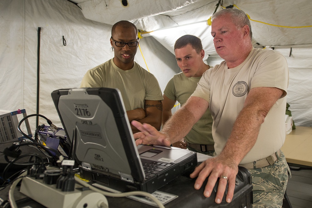 283rd Combat Communications Squadron provides communications link for Sentry Savannah exercise