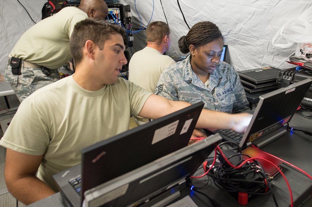 283rd Combat Communications Squadron provides communications link for Sentry Savannah exercise