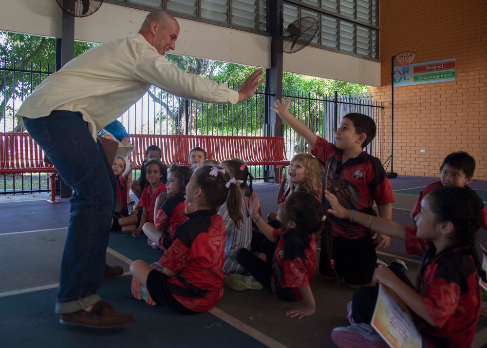 Marines celebrate Mother’s Day with Alawa Primary