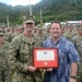 CRG-1 Detachment Guam Sailors receive President's Volunteer Service Award