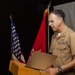 Retirement ceremony of Gunnery Sgt. Matthew Gagnon