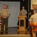 Retirement ceremony of Gunnery Sgt. Matthew Gagnon