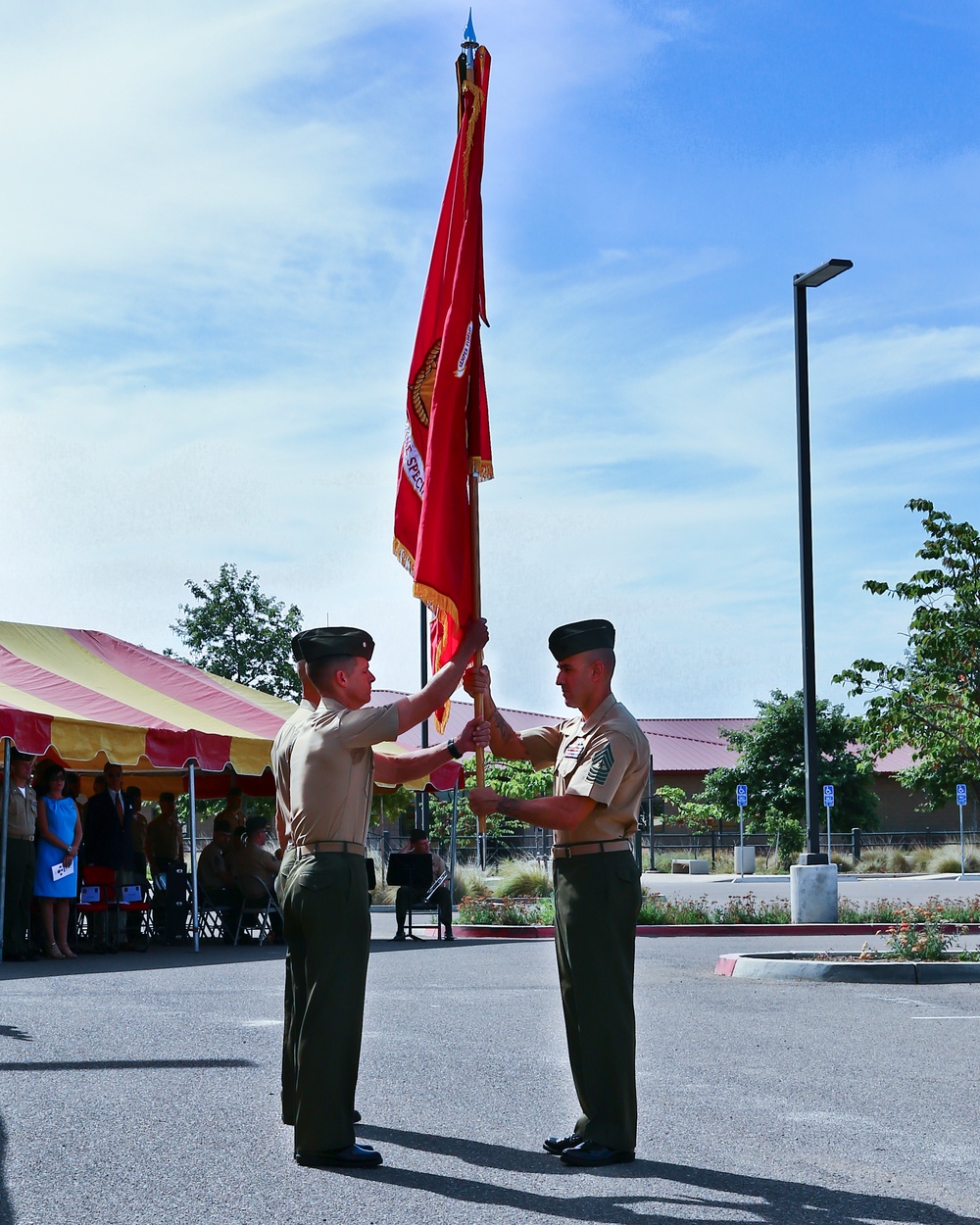 1st Marine Special Operations Battalion Change of Command