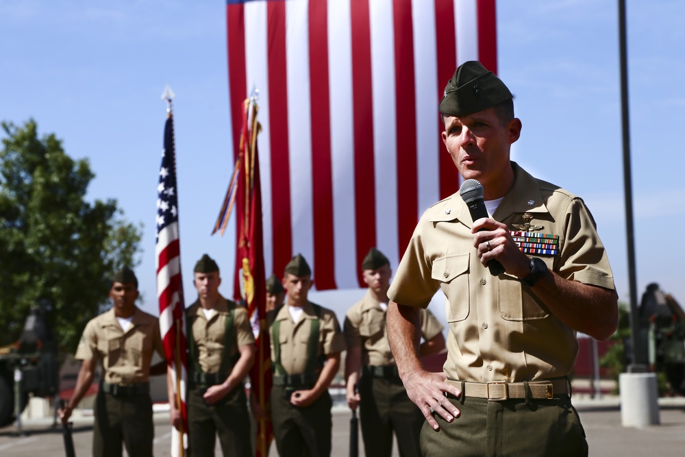 1st Marine Special Operations Battalion Change of Command