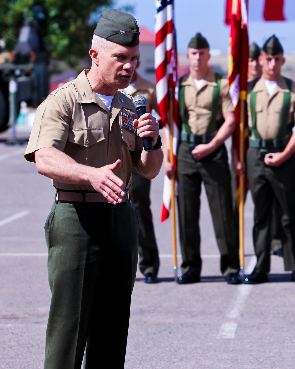 1st Marine Special Operations Battalion Change of Command