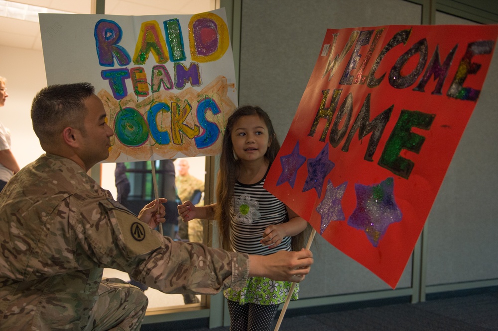 Coast Guard RAID team returns from final deployment