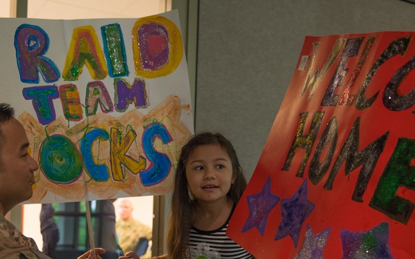 Coast Guard RAID team returns from final deployment