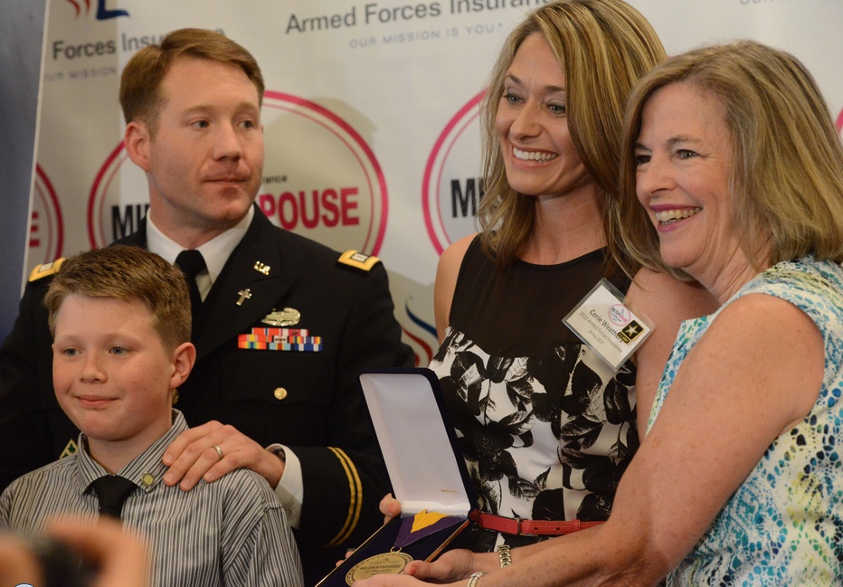 Soldier's wife named Military Spouse of Year