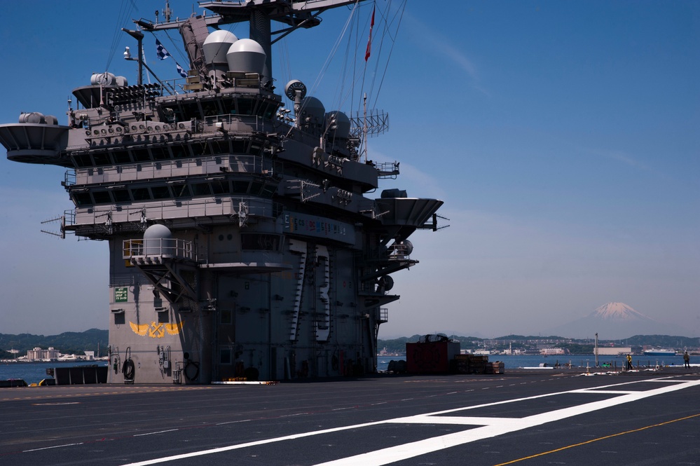 USS George Washington activity