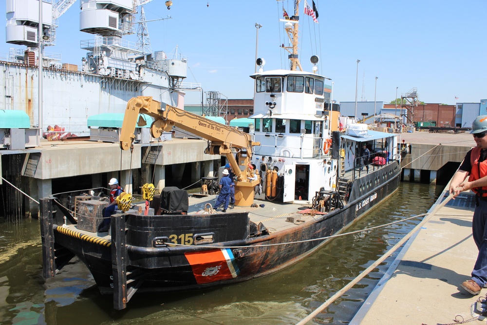 Coast Guard Yard overhauls Queen of the Fleet