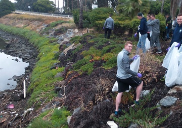 Main Street clean up
