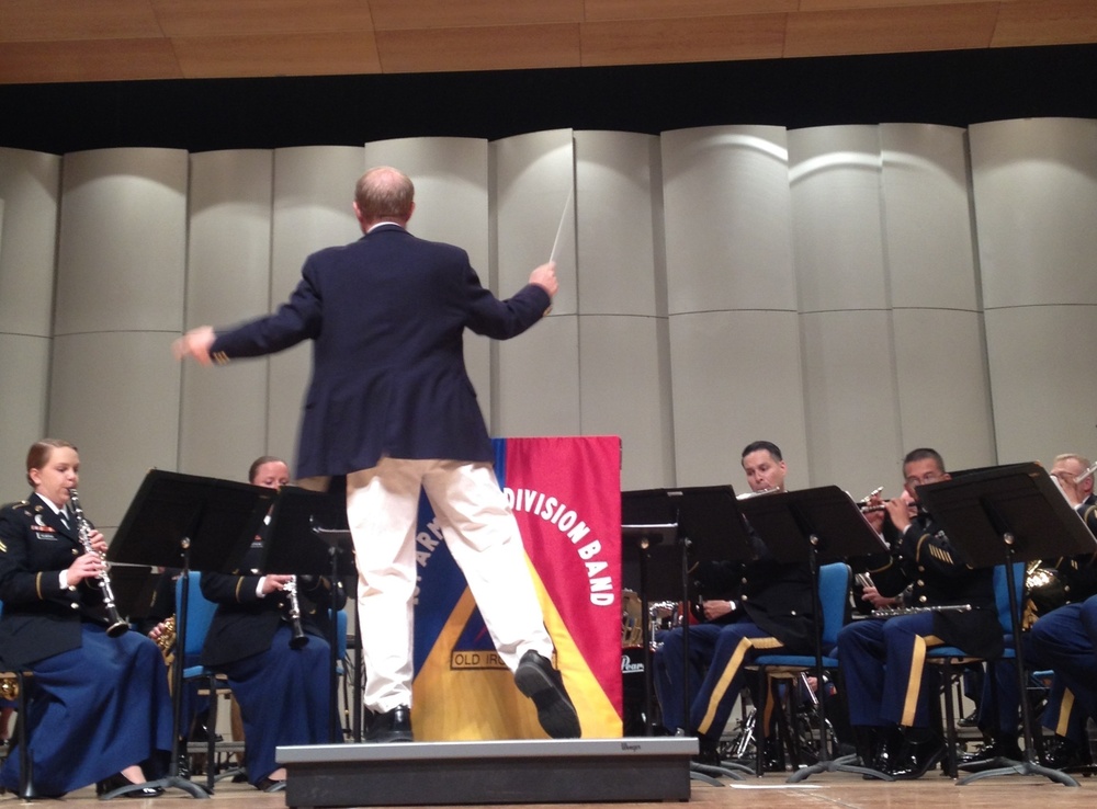 1st Armored Division Band performs at NMSU
