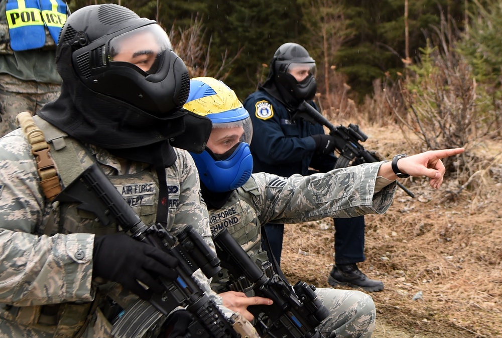 JBER Security Forces force-on-force training