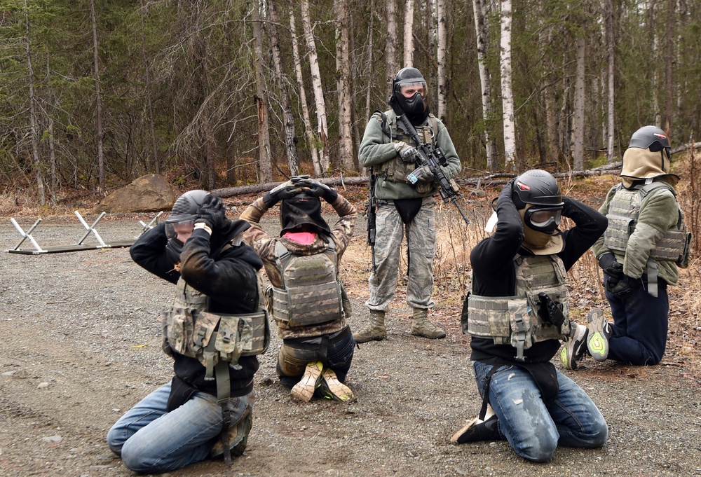 JBER Security Forces force-on-force training