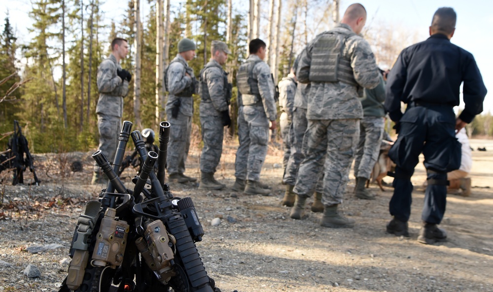 JBER Security Forces force-on-force training