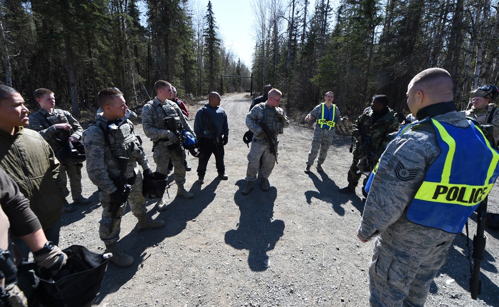 JBER Security Forces force-on-force training