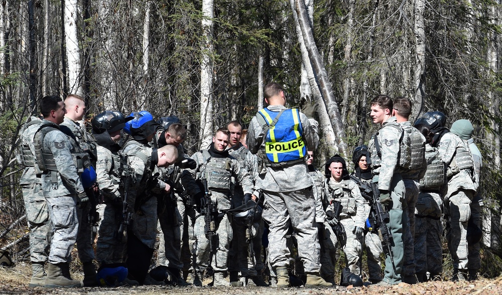 JBER Security Forces force-on-force training