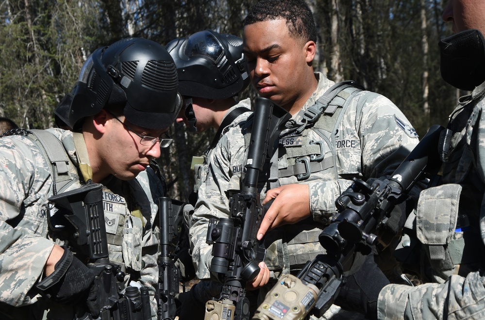 JBER Security Forces force-on-force training