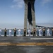 Marines, Sailors man the rails of USS Essex