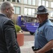 DSD laughs with trooper