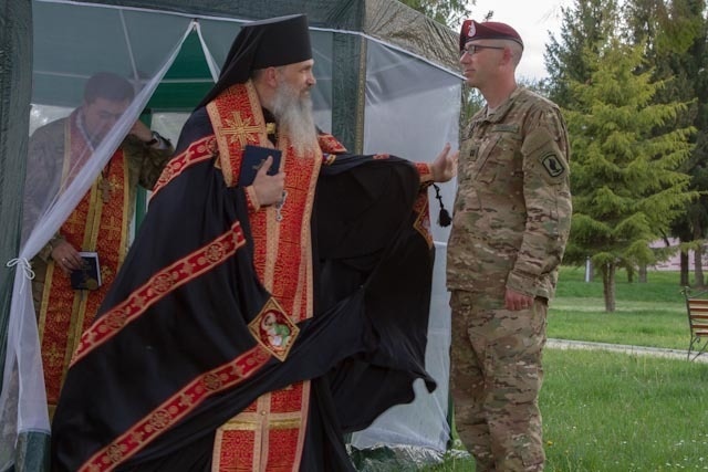 Soldiers training during Fearless Guardian