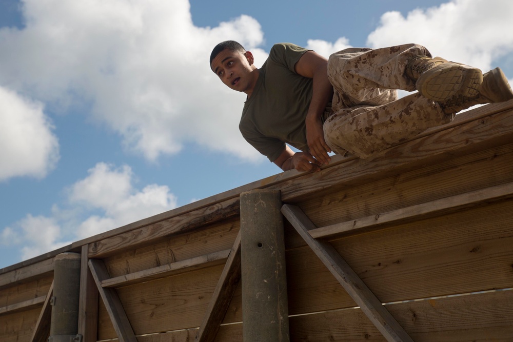 Marines playground: The obstacle course opens