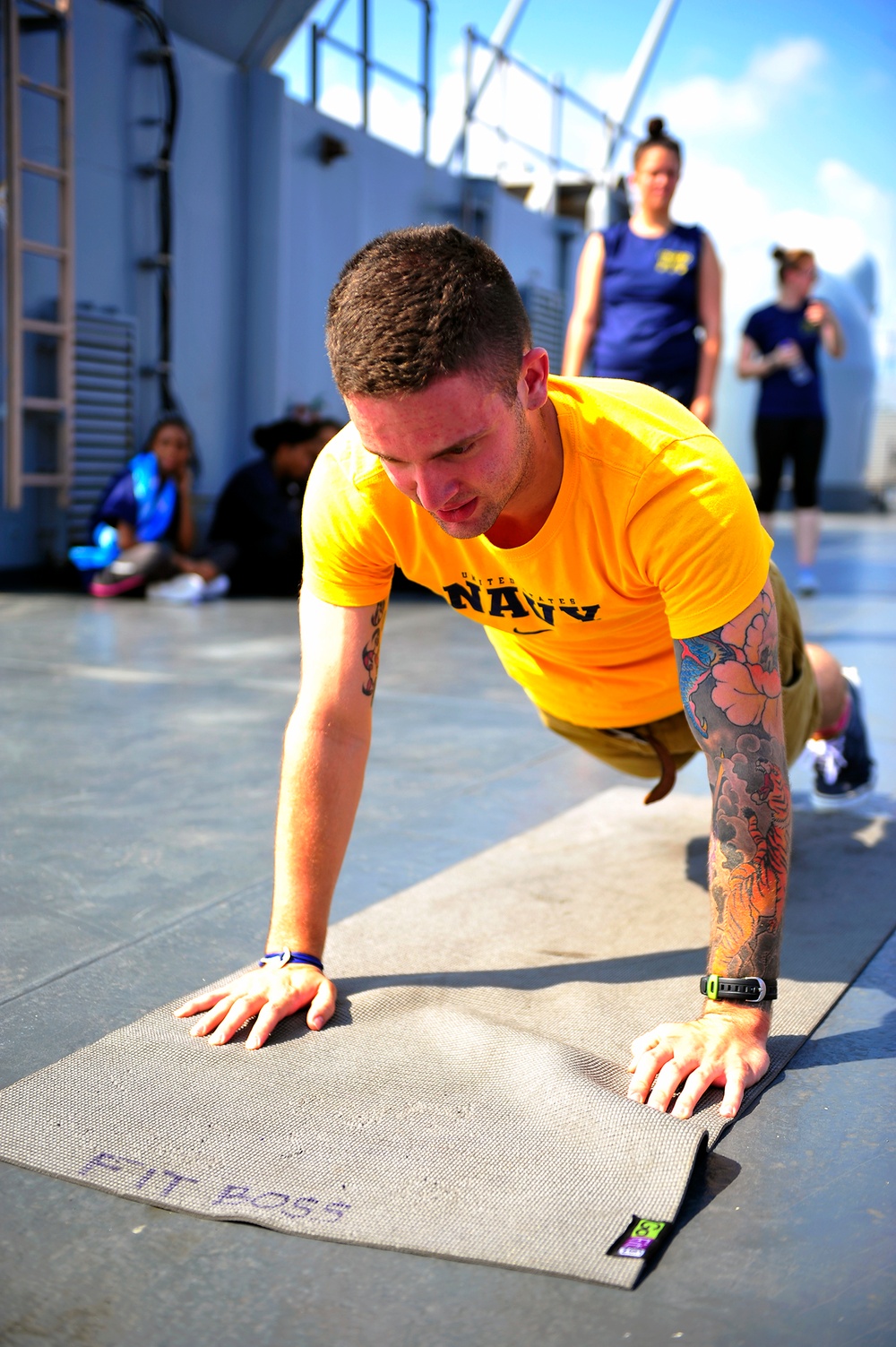 USS Blue Ridge activity