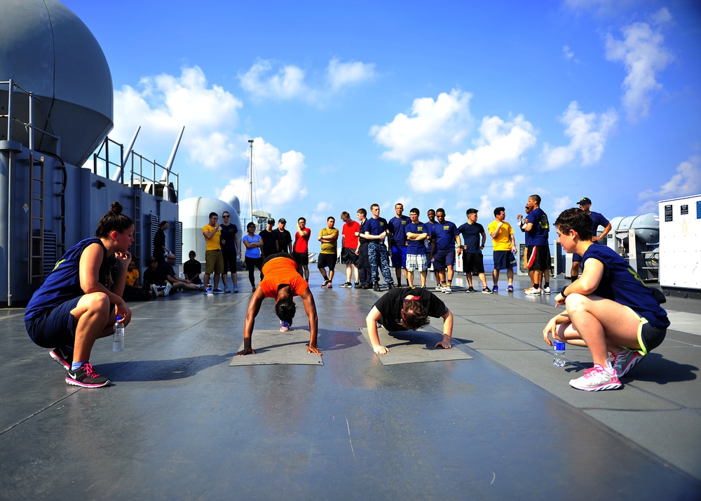 USS Blue Ridge activity