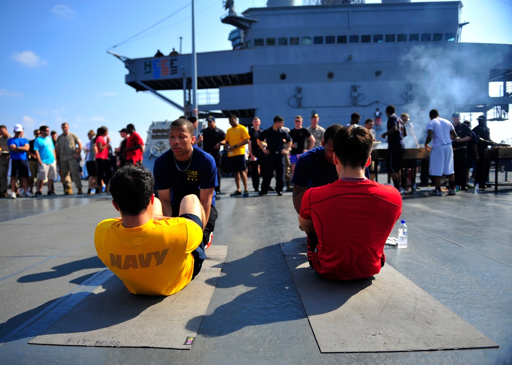 USS Blue Ridge activity