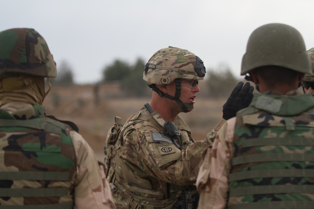 US Soldiers prepare Iraqi army for sustained success