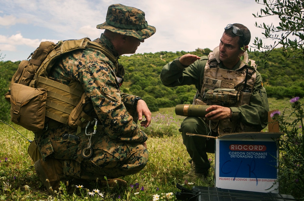 US, Spanish Marines team up, train for explosives disposal