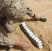 U.S. Marine EOD conducts Explosives Clearing at Al Asad, Iraq