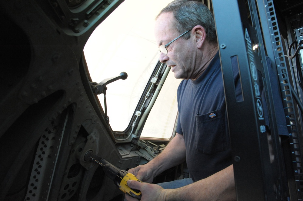 C-17 Globemaster lll converted to Aeromedical trainer