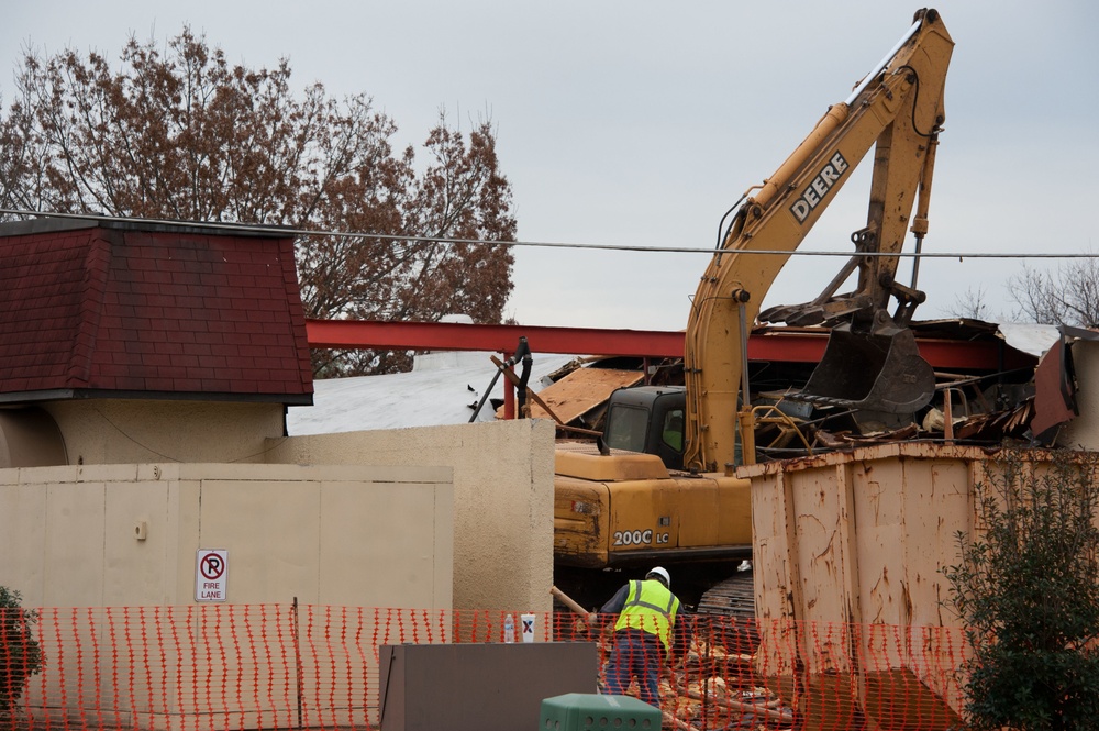 Demolition of Building 742