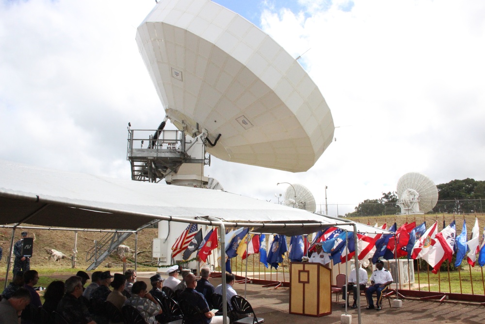 Wahiawa Satellite Communications Facility commissions the first modernized enterprise terminal