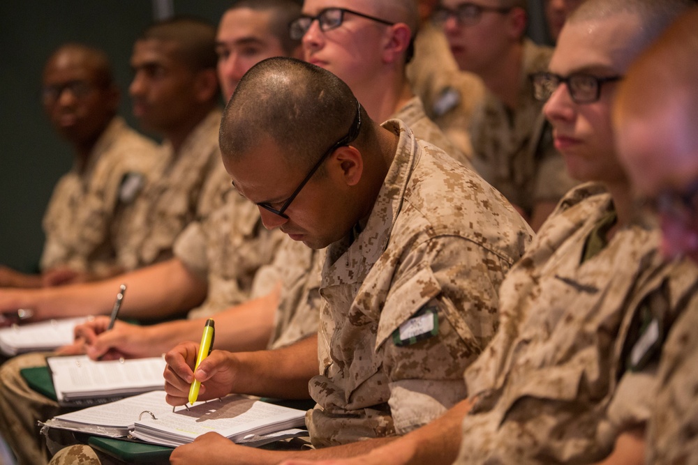 Parris Island recruits learn Marine Corps history, legacy