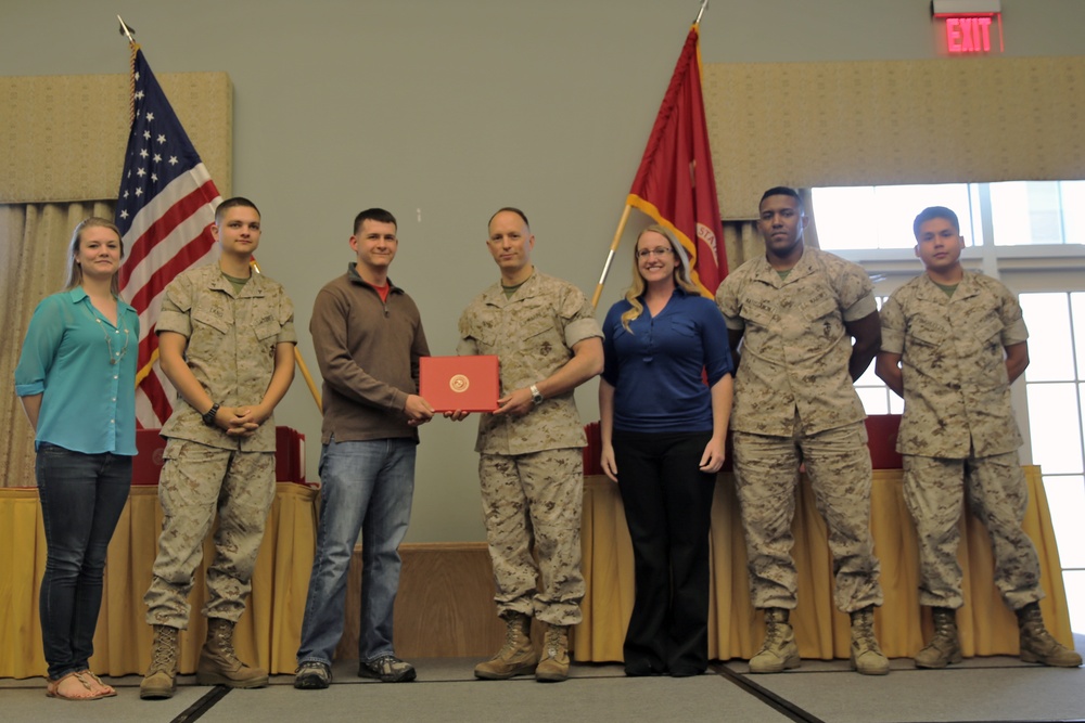 Cherry Point, 2nd MAW volunteers honored for service