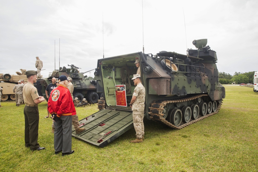 2nd Marine Division hosts WWII Remembrance Day